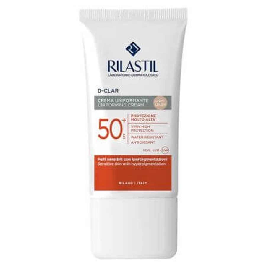 Rilastil sistema solar d-clar light spf50+ 40 ml