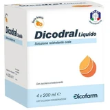 Dicodral solución líquida de rehidratación oral 4 x 200 ml