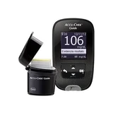 Accu-chek guide mg/dl glucose meter kit + fastclix lancing device