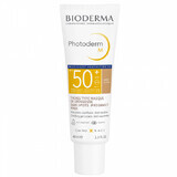 Bioderma Photoderm M Gel-crema cu SPF50+ auriu, 40 ml