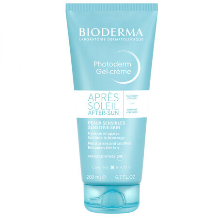 Bioderma Photoderm Gel-crème na blootstelling aan de zon, 200 ml