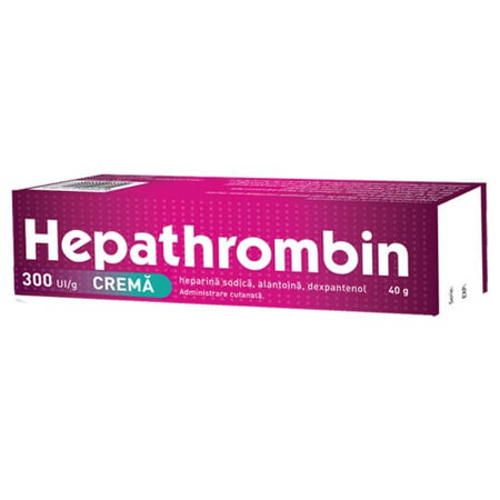 Crème d'hépathrombine 300 UI/g, 40 g, Hemofarm