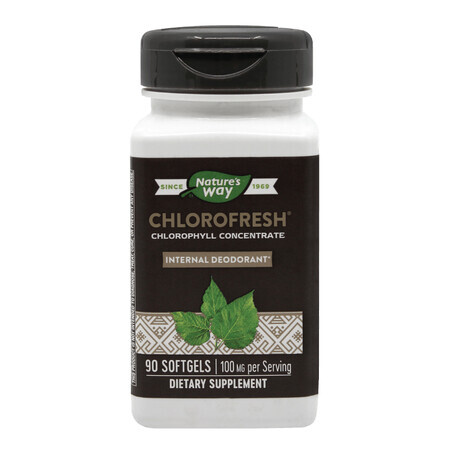 Chlorofresh Nature's Way, 90 gélules, Secom