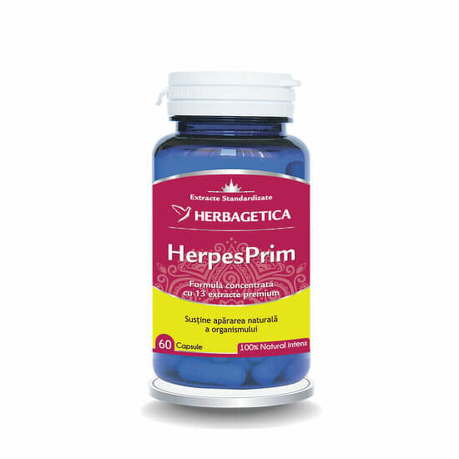 HerpesPrim, 60 gélules, Herbagetica