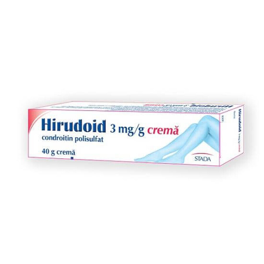 Hirudoid crème 3mg/g, 40 g, Stada