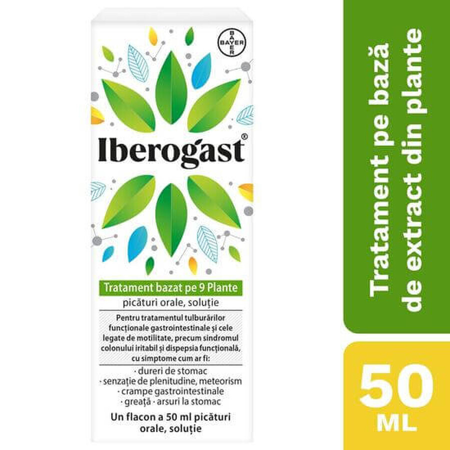 Iberogast Tropfen zum Einnehmen, 50 ml, Bayer