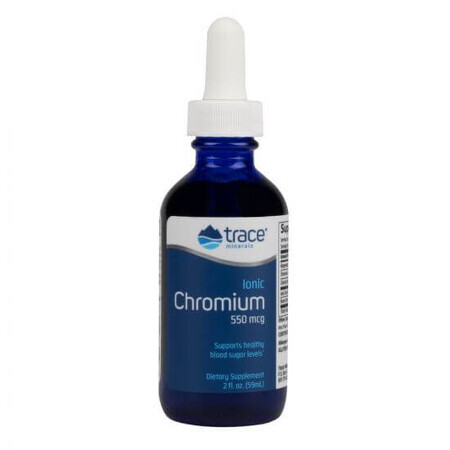 Ionisches Chrom 550 mcg, 59 ml, Spurenmineralien