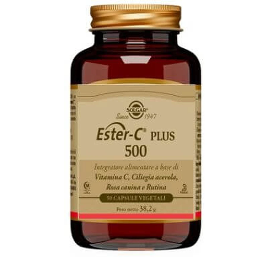 Ester c plus 500 50 vegetarian capsules