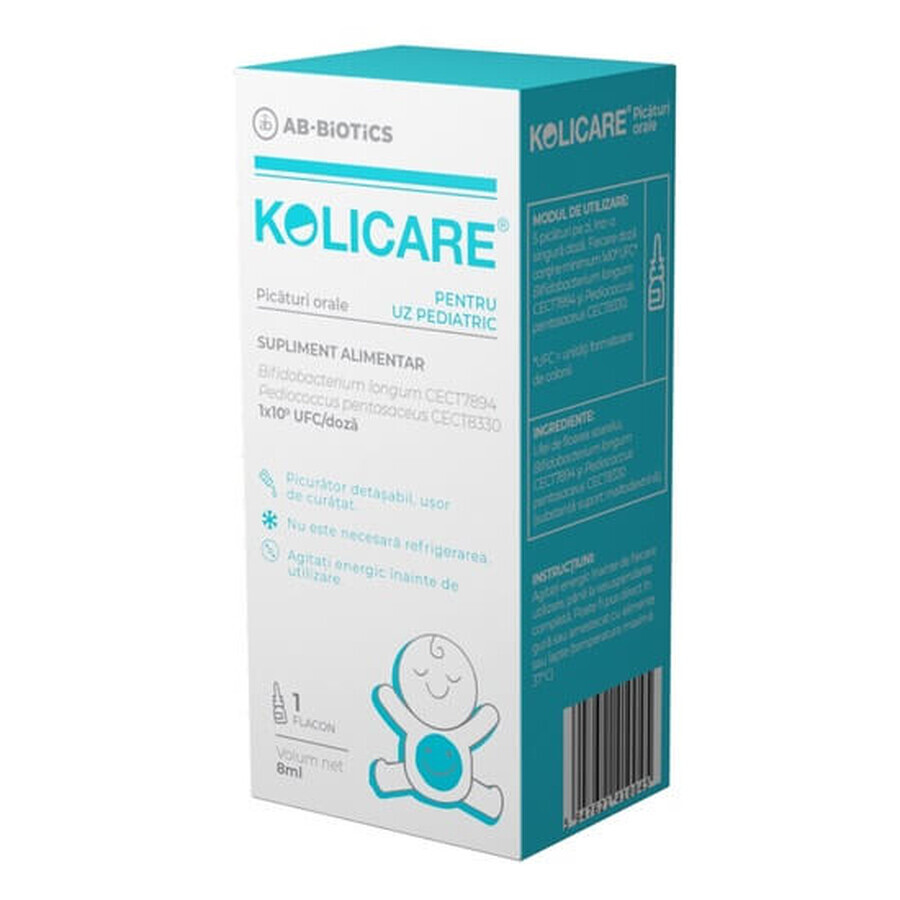 Kolicare orale druppels, 8 ml, Ab-Biotics