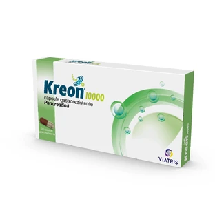 Kreon 10000, 20 cápsulas gastroresistentes, Viatris