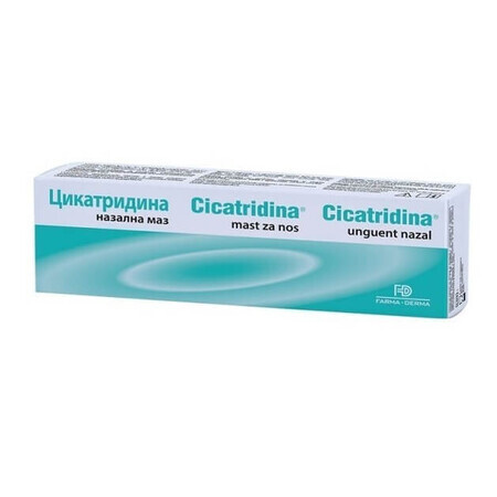 Cicatridina unguent nazal, 15 g, Farma-Derma Italia