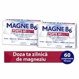 Magne B6 Forte 100 mg/10 mg, 2 x 60 filmomhulde tabletten, Sanofi
