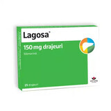 Lagosa 150 mg, 25 confetti, Worwag Pharma