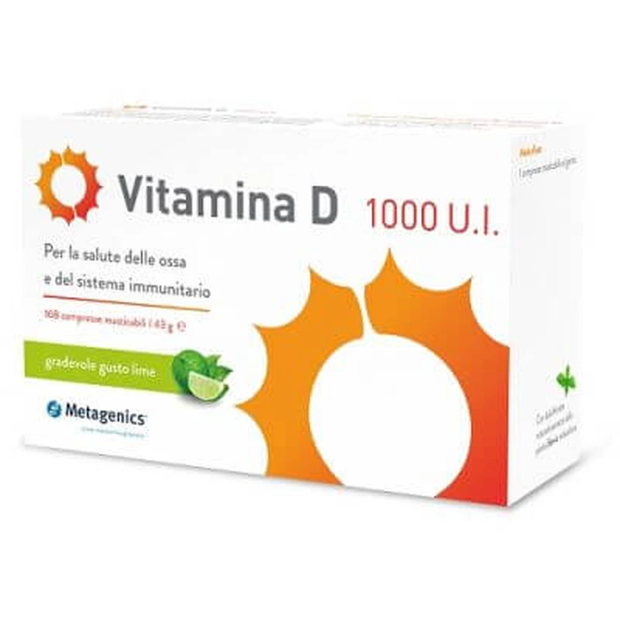 Vitamina d 1000 ui 168 comprimidos masticables