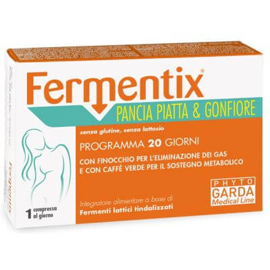 Fermentix platte maag en opgeblazen gevoel 20 tabletten