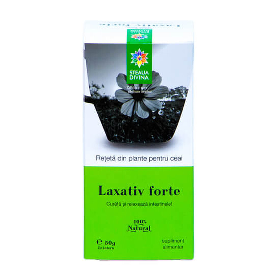 Tè lassativo Forte, 50 g, Steaua Divina