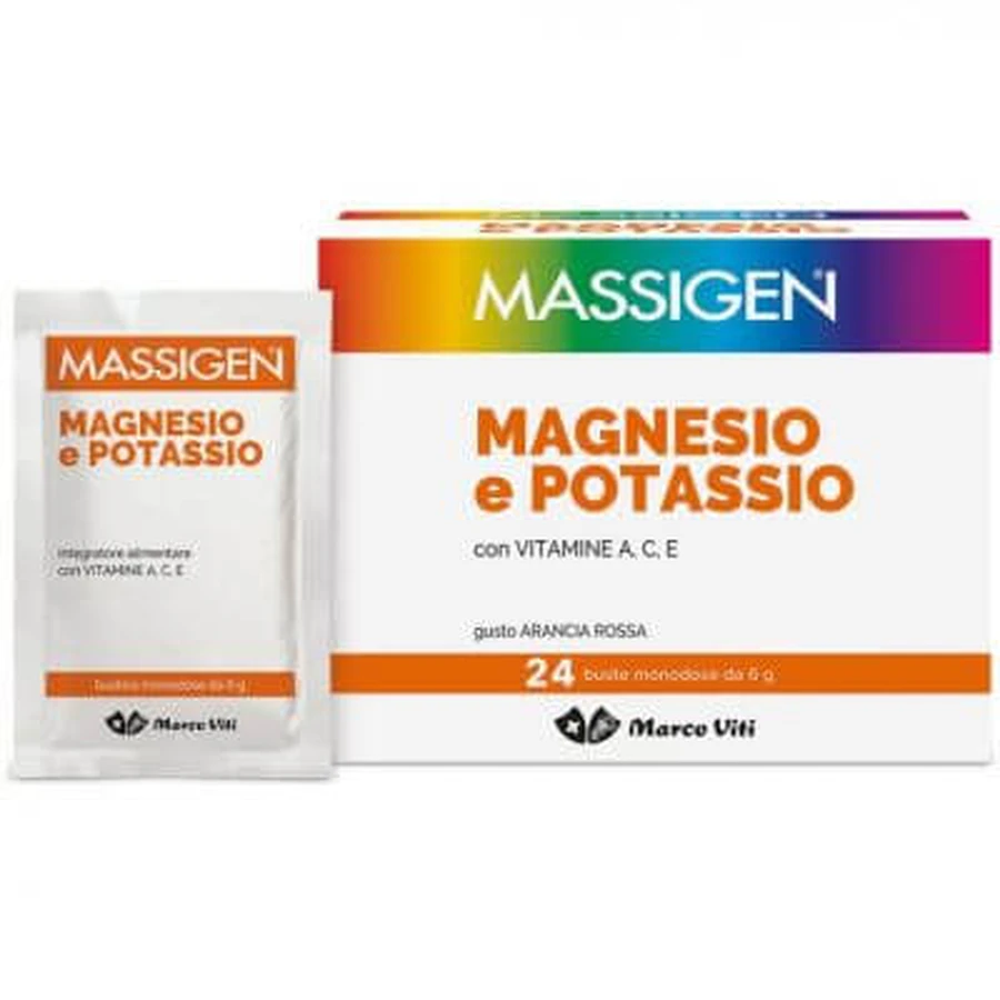 Magnesium kalium 24 sachets