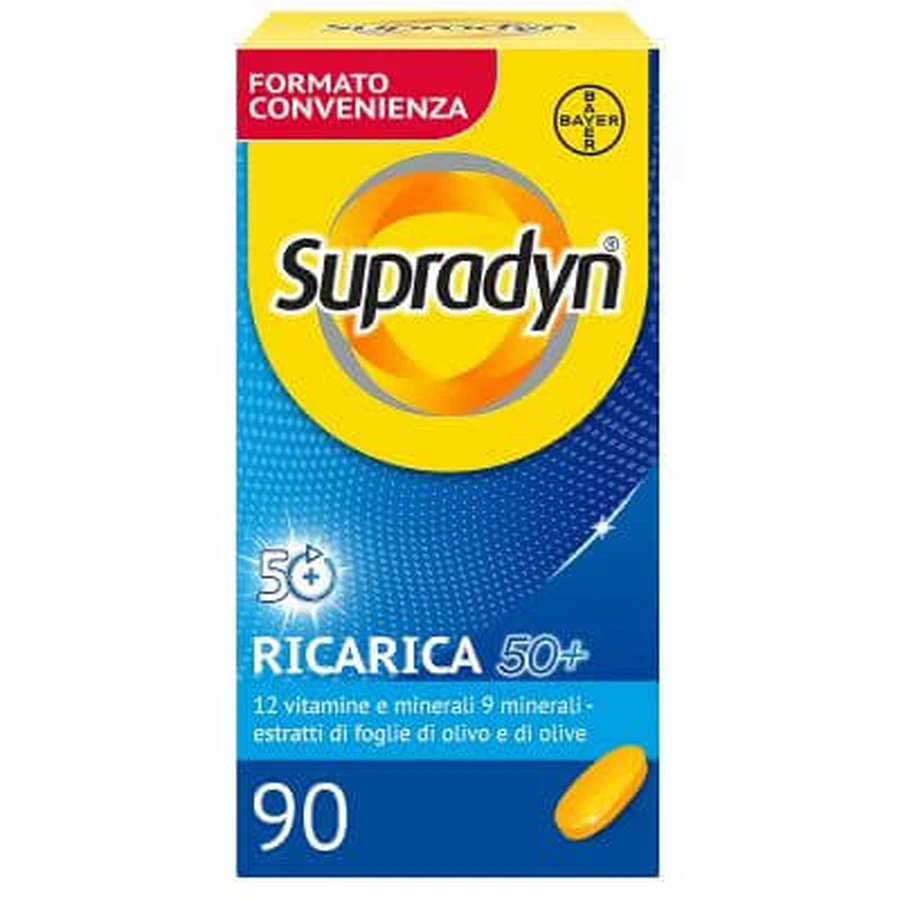 Supradyn recambio 50+ 90 comprimidos recubiertos