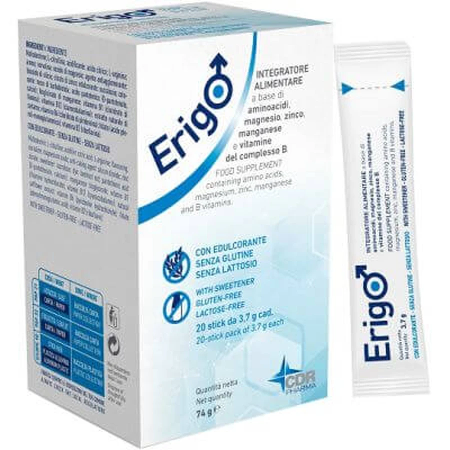 Erigo 20 3.7 g sticks