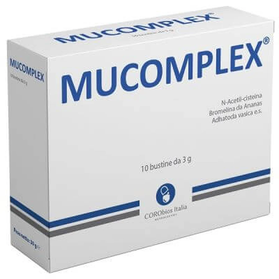 Mucomplex 10 3 g sachets