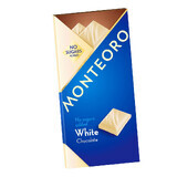 Chocolat blanc sans sucre ajouté Monteoro, 90 g, Sly Nutrition