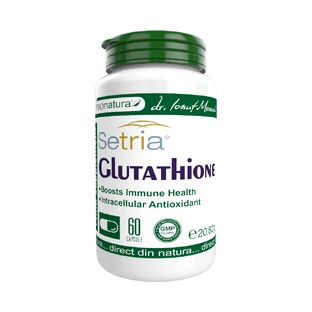 L-Glutation Setria 250mg, 60 capsule, Pro Natura