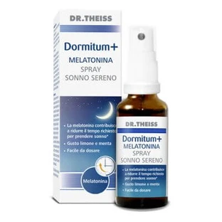 Theiss dormitum + melatonin peaceful sleep spray 30 ml