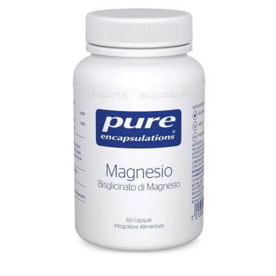 Pure encapsulations magnesium bisglycinate 60 gélules