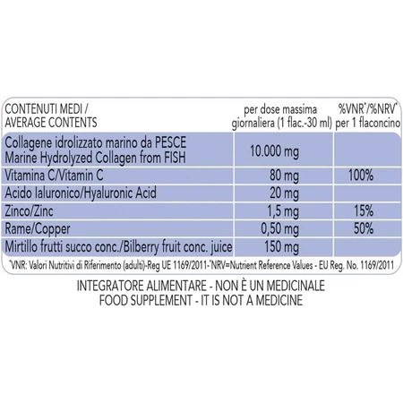 Esi biocollagenix forte 10 bevande