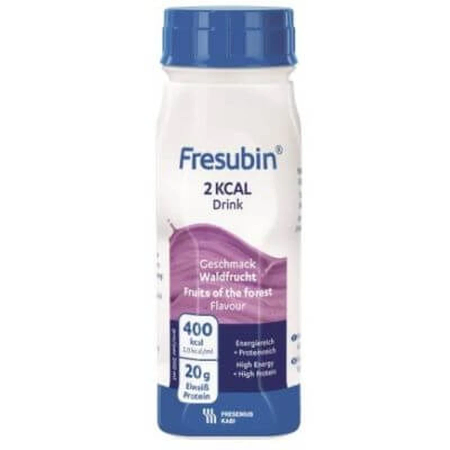 Fresubin 2 kcal bebida de bayas 4 x 200 ml
