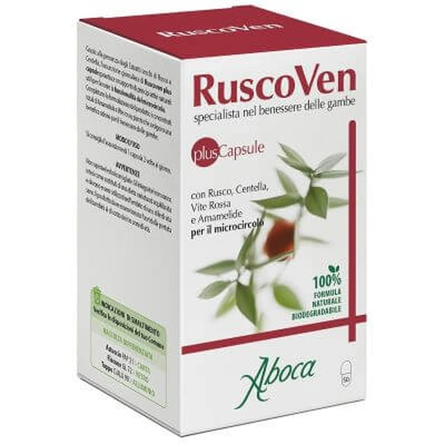 Ruscoven plus 50 cápsulas