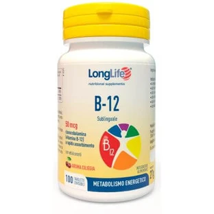 Longlife b12 50mcg podjęzykowo 100 tabletek