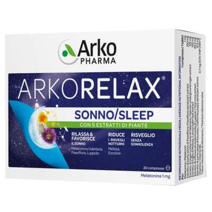 Arkorelax sueño 30 comprimidos
