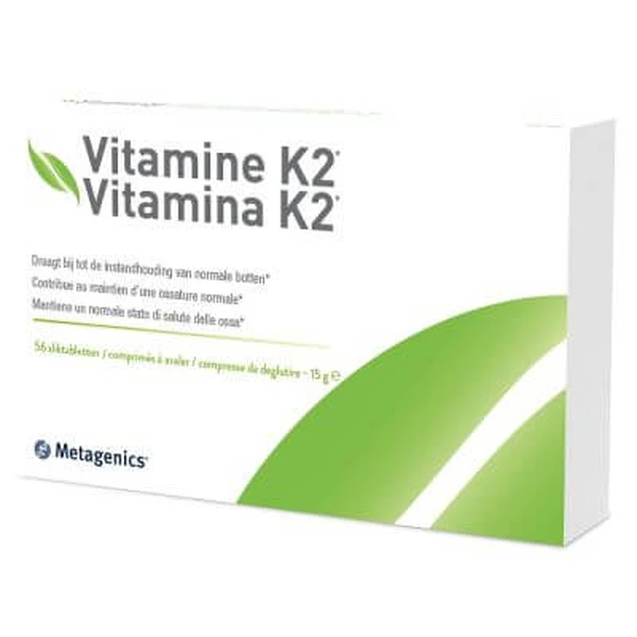 Vitamina k2 56 comprimidos ingeribles