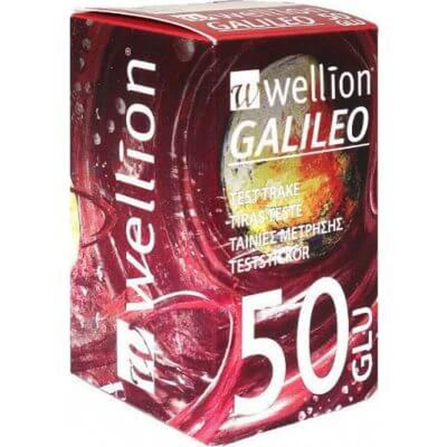 Wellion Galileo Streifen 25 Blutzucker