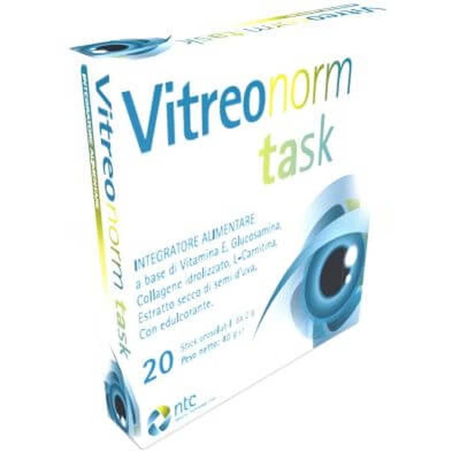 Vitreonorm tarea 20 sticks orosolubles 2 g