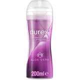 Durex massage 2 in 1 body massage gel and aloe vera lubricant 200 ml