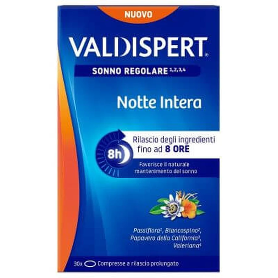 Valdispert noapte întreagă 30 comprimate