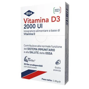 Vitamine d3 ibsa 2000 ui 30 orodispergeerbare films