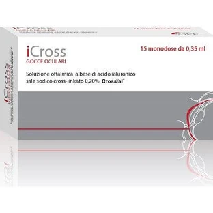 icross oogheelkundige oplossing 15 monodoses 0,35 ml