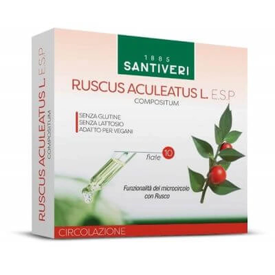 Ruscus aculeatus esp 10 10 ml fiole