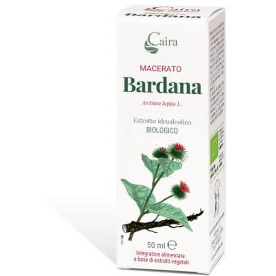 Caira Klettenmazerat hydroalkoholisch Bio Tropfen 50 ml