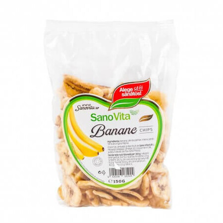 Chips de banane, 150 g, Sanovita