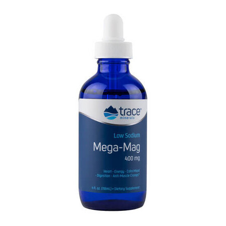 Mega Mag 400 mg, 118 ml, Spurenmineralien