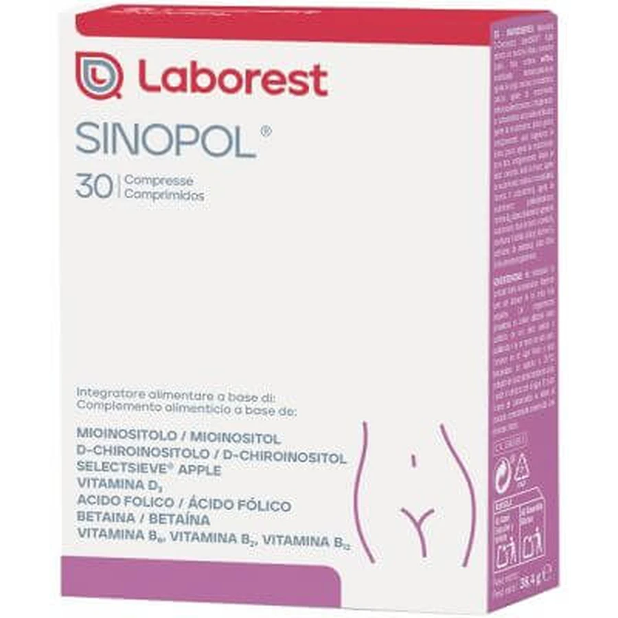 Sinopol 30 comprimidos nueva fórmula