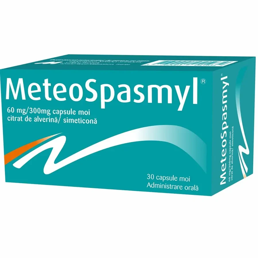 Meteospasmyl, 30 cápsulas blandas, Laboratoires Mayoly Spindler