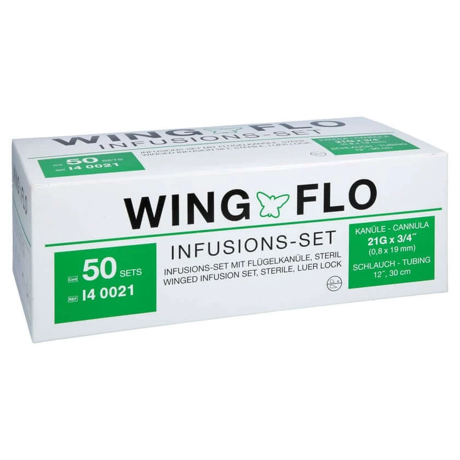 WING FLO Wing Cannula 21 G 50 pcs.