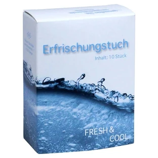 Verfrissend doekje Cool Fresh 10 stuks