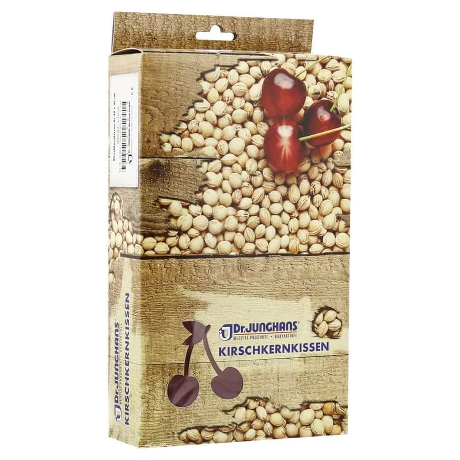 Kersenpitkussen 20x30 cm met fleece bo 1 stuk