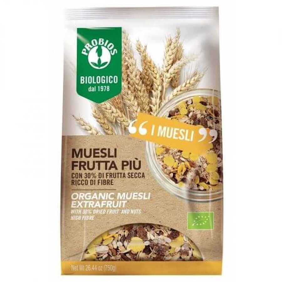 Easy To Go Muesli Frutta Piu' Biologici Probios 750g